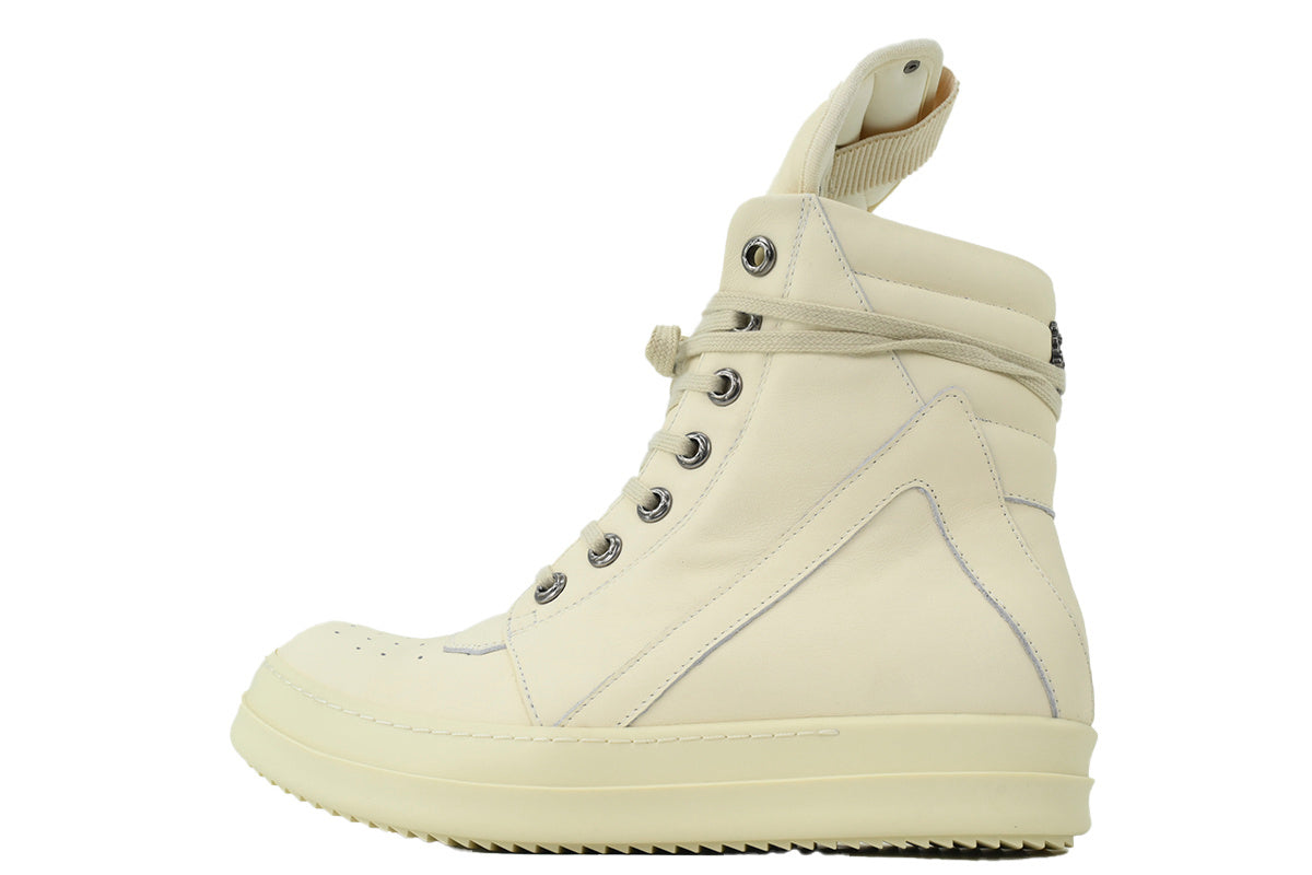 Rick Owens Croix Pure White Boots
