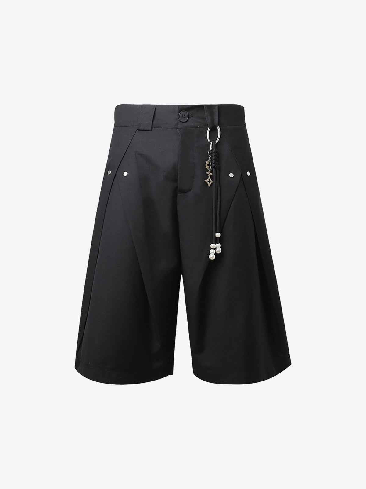 Vintage Deconstructed Pleated Shorts - 2580