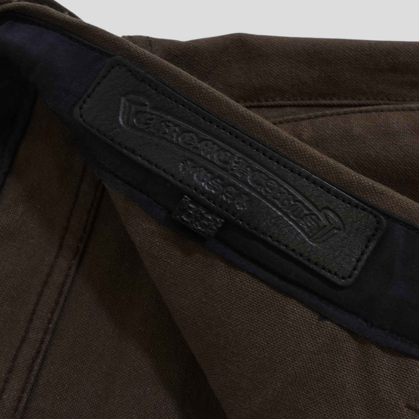 Chrome Hearts Double Knee Carpenter Pants in Brown