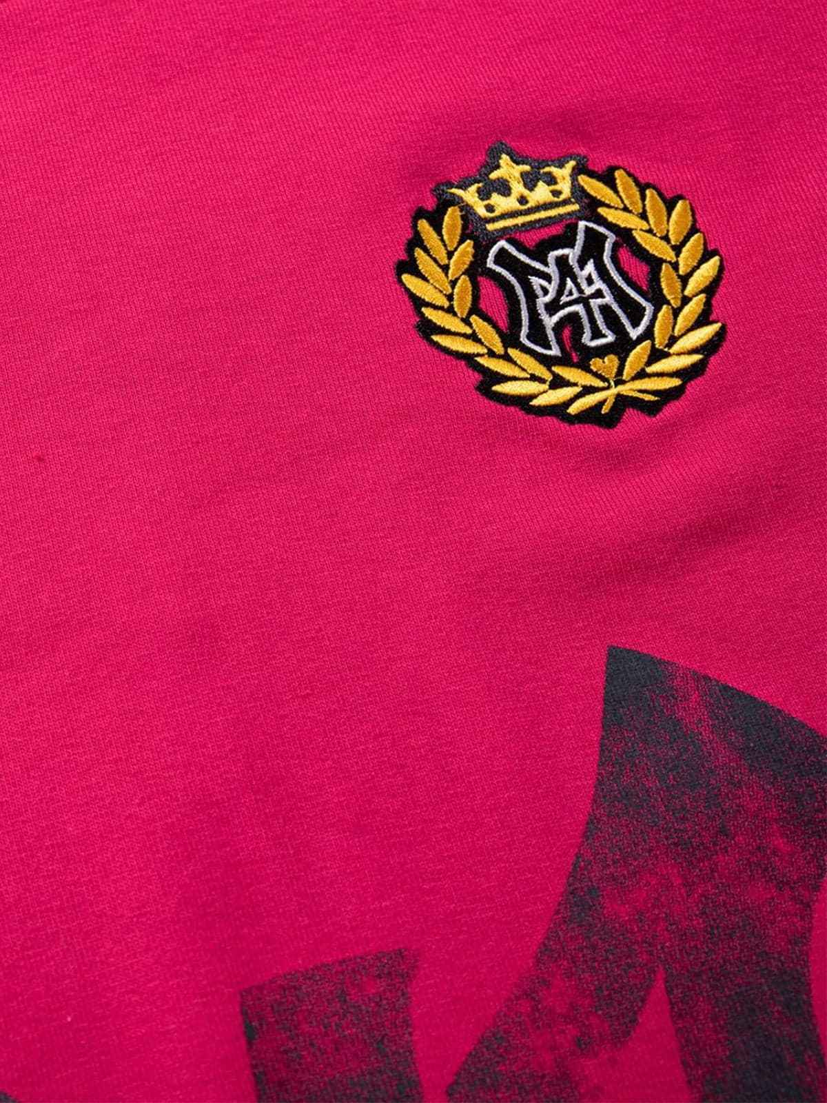 Vintage Riveted Constructed Sleeve Graphic T-Shirt
