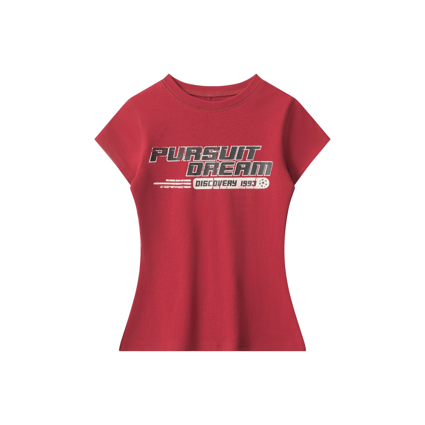 Dream Pursuit | Retro Graphic Slim Tee - Luxuryurbanwear