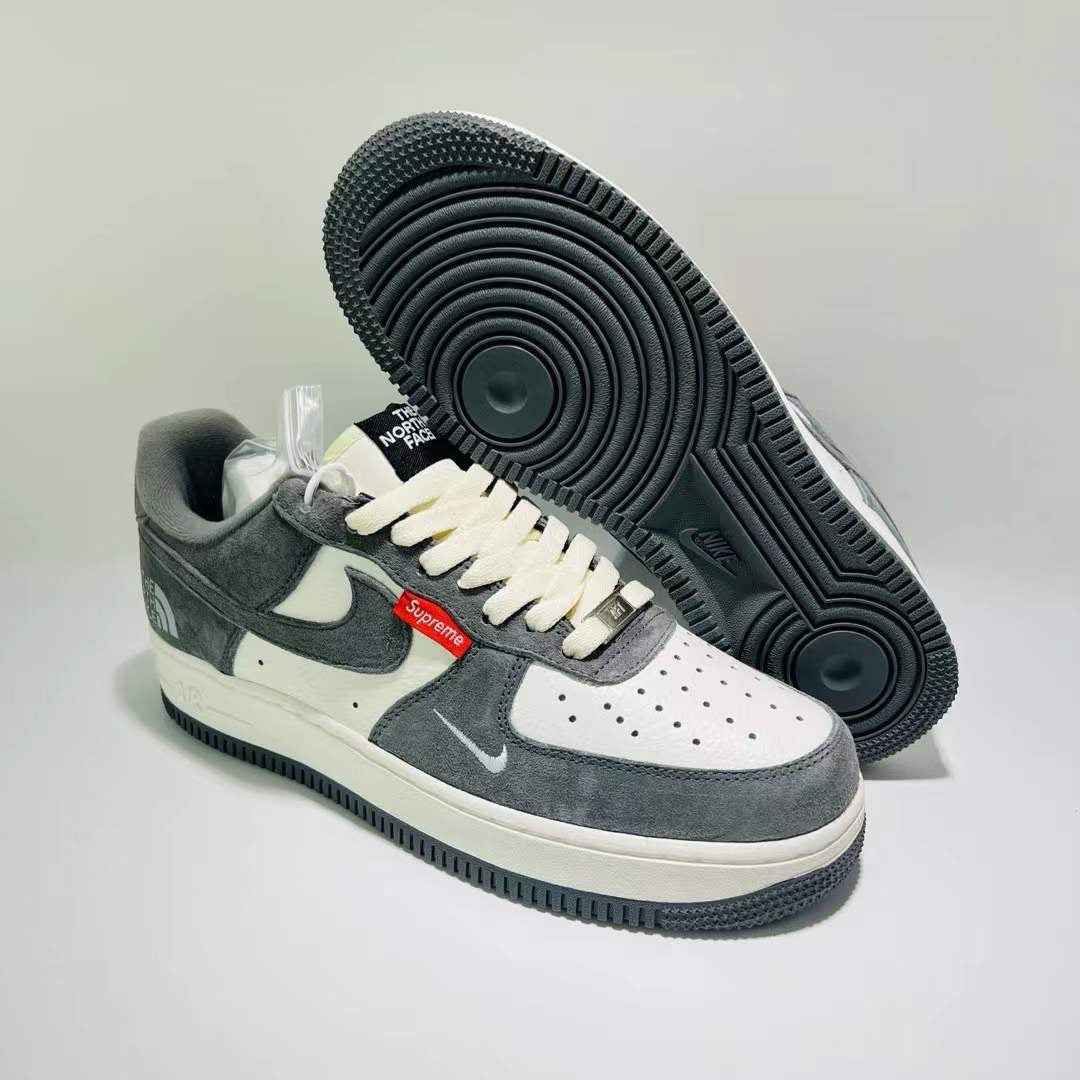 Designer Air Force 1 x Supreme x The North Face DIY SneakerNational