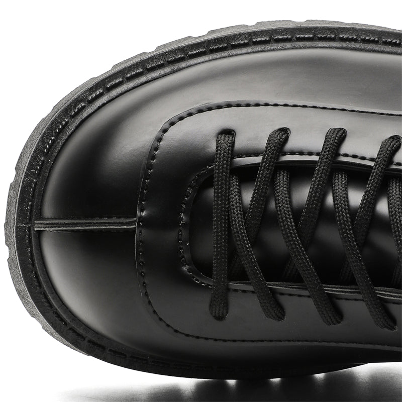 MLB LTHR-21 Combat-Style Boots - Luxuryurbanwear