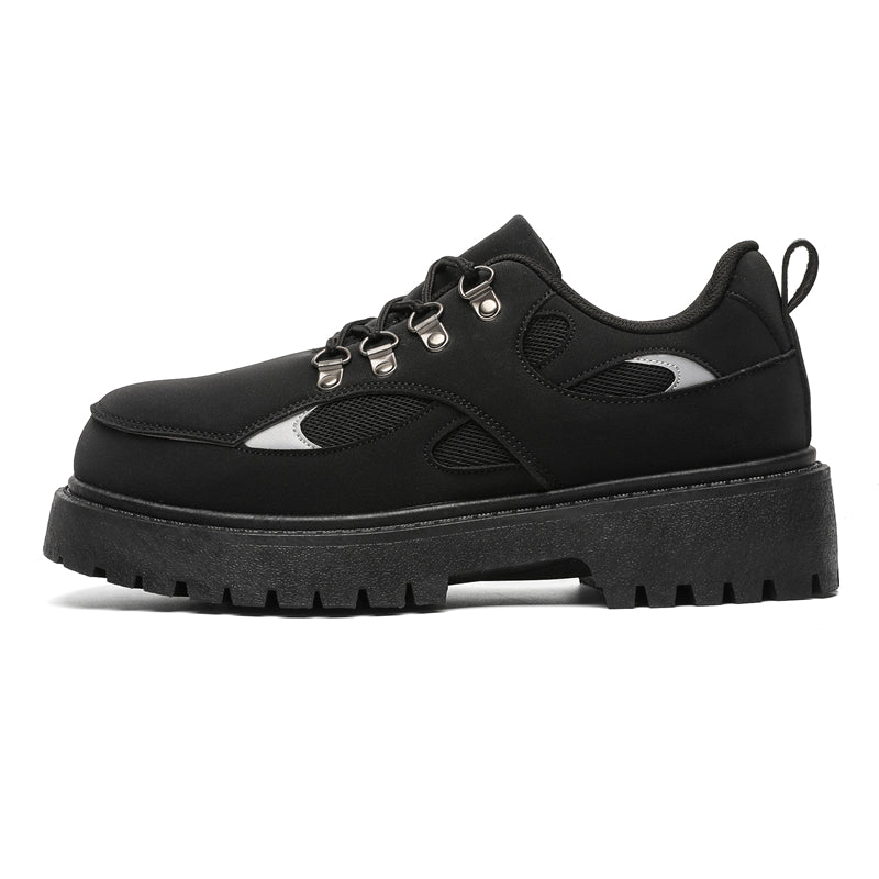 MLB LTHR-15 Chunky Utility Boots - Luxuryurbanwear