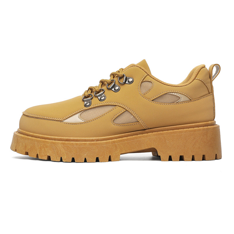 MLB LTHR-15 Chunky Utility Boots - Luxuryurbanwear