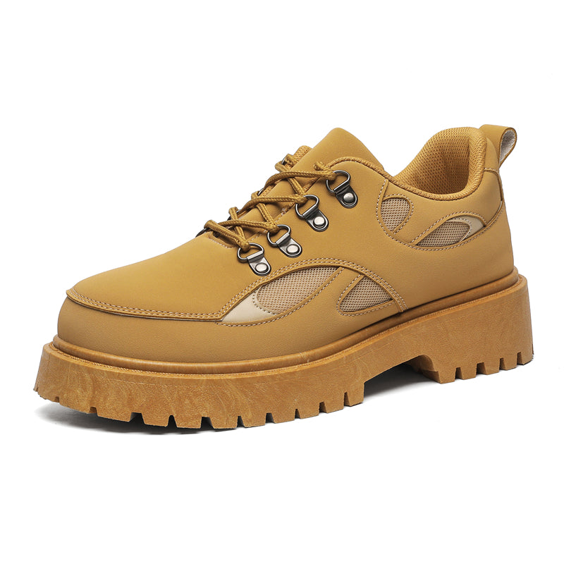 MLB LTHR-15 Chunky Utility Boots - Luxuryurbanwear