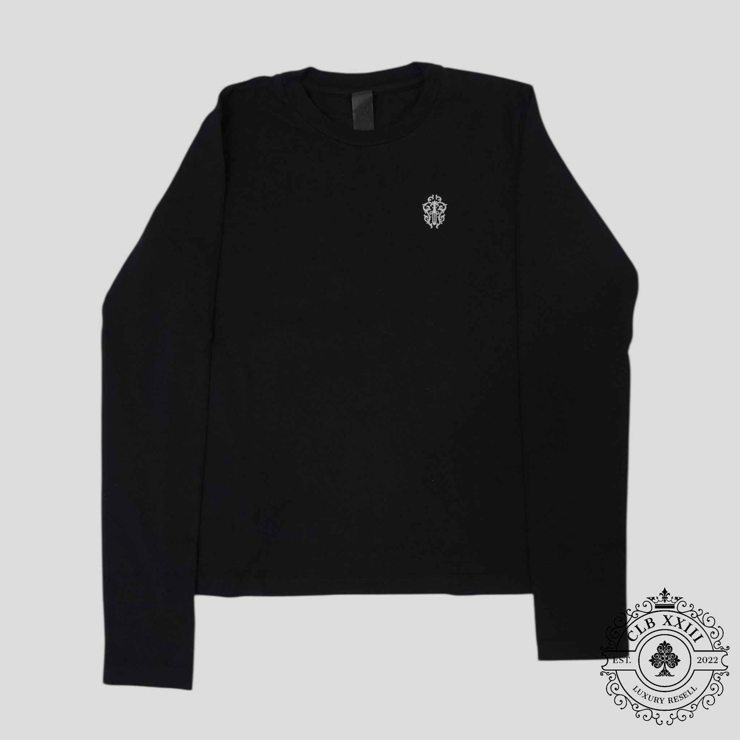 Chrome Hearts Vine Dagger Embroidered Women's Long Sleeve