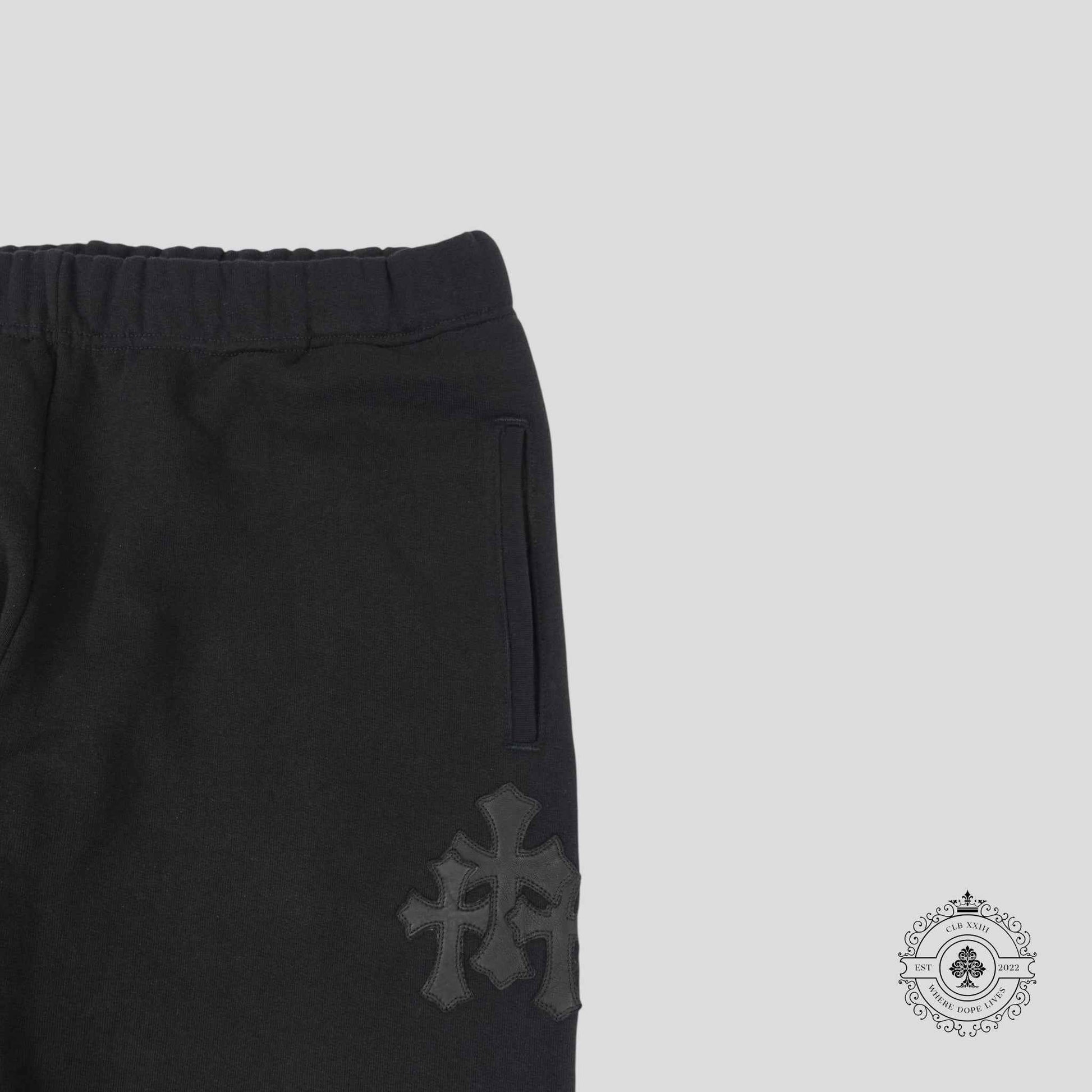 Chrome Hearts Paper Jam Sweatpants in Black