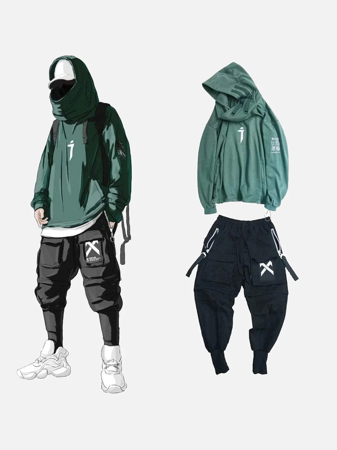 X-Mark Utility Cargo Joggers