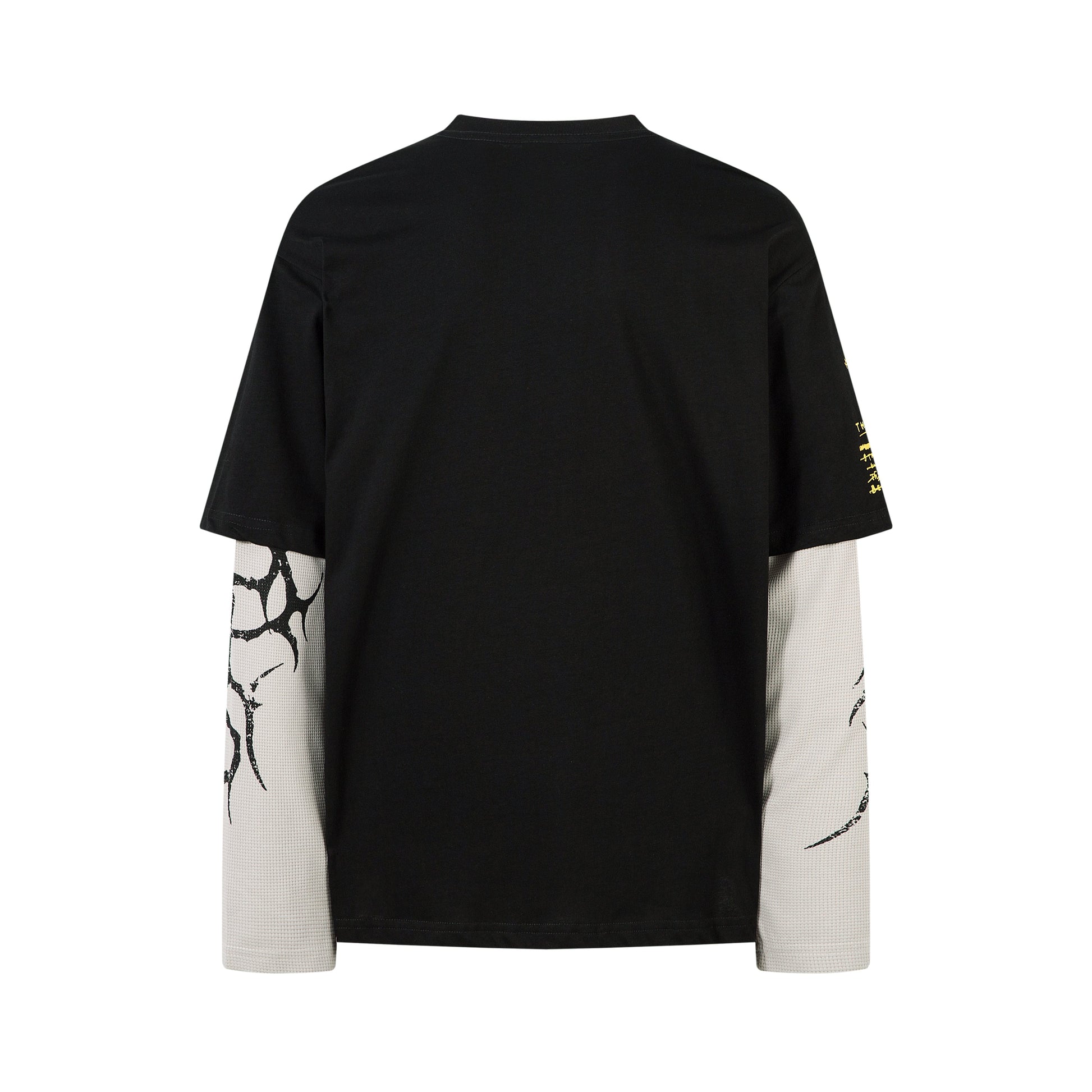 Street Graffiti Style | Layered Sweatshirt - Luxuryurbanwear