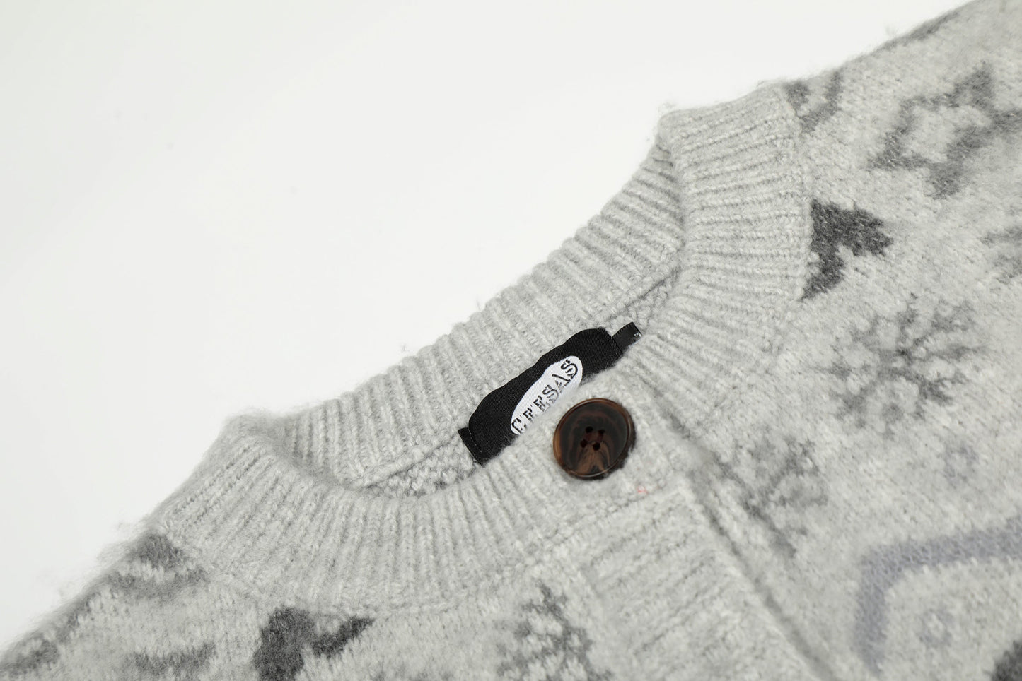 Puppy Fair | Button-Up Cardigan Sweater - Luxuryurbanwear