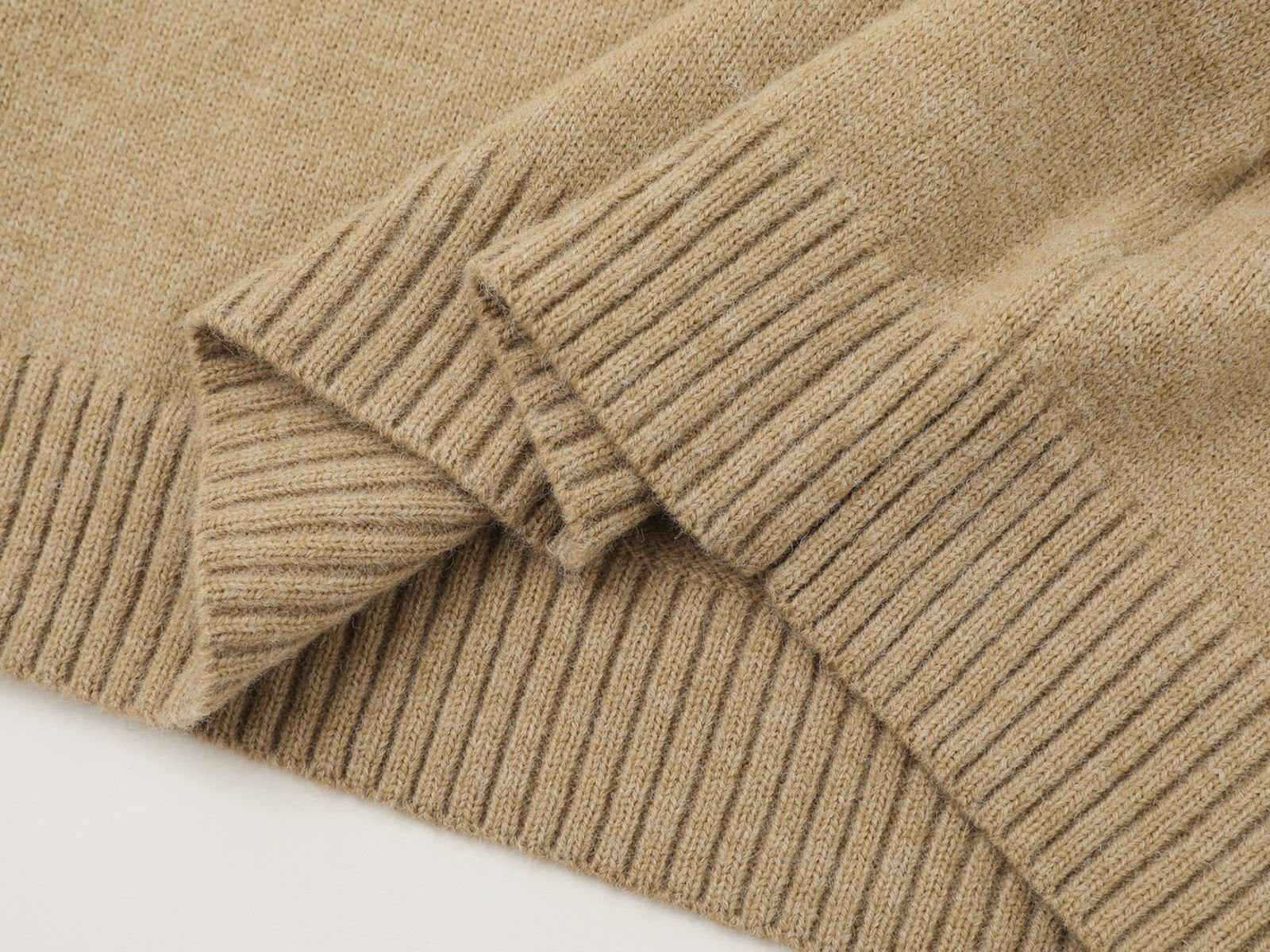 Winston | Dual-Collar Cable Knit Sweater - Luxuryurbanwear