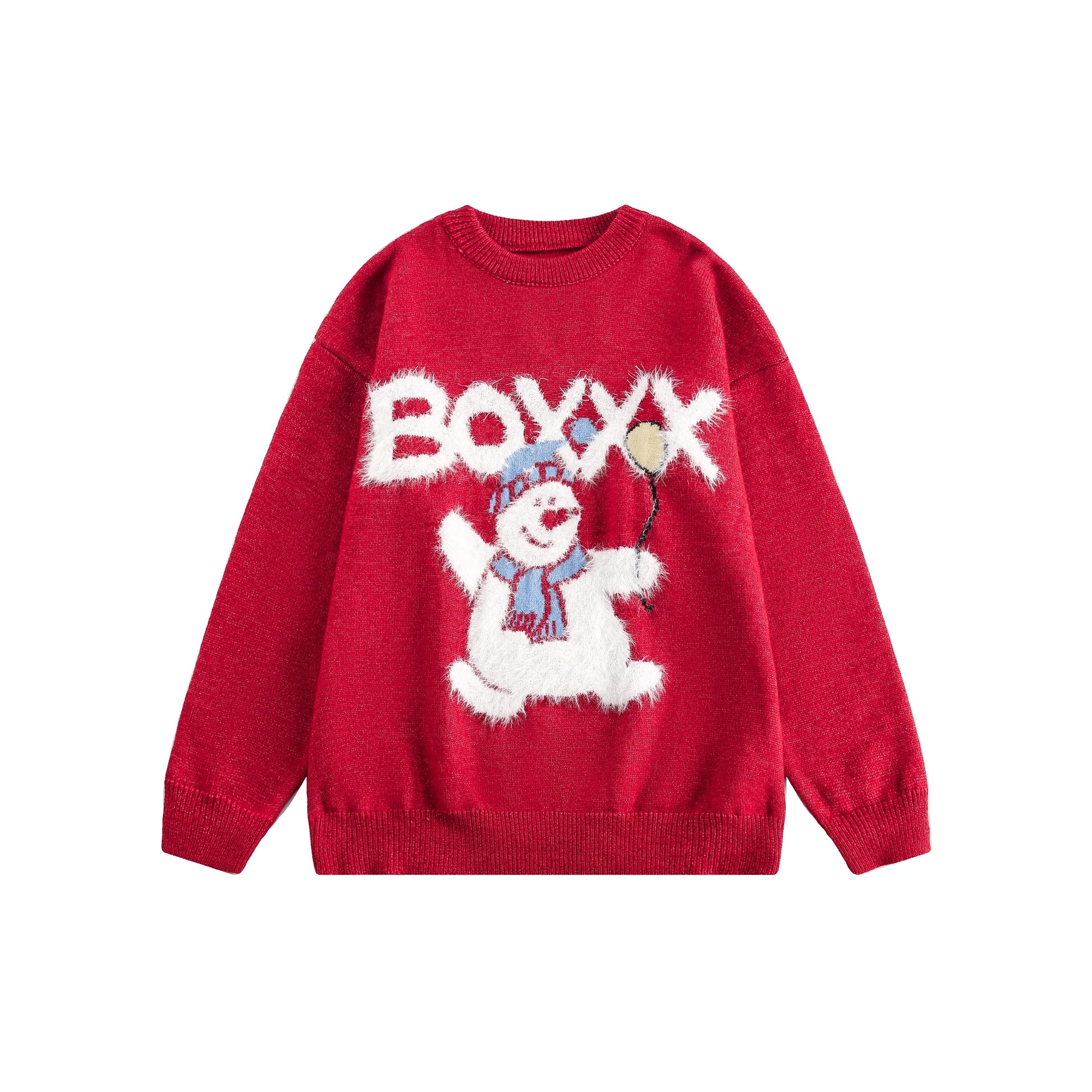 BOXXX | Snowman Knit Pullover - Luxuryurbanwear