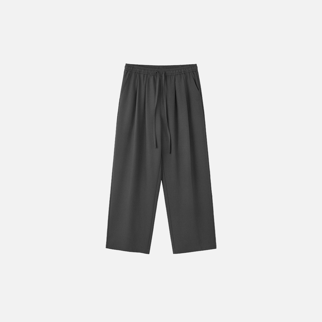 Retro Trendy Linen Straight Leg Sweatpants - Luxuryurbanwear