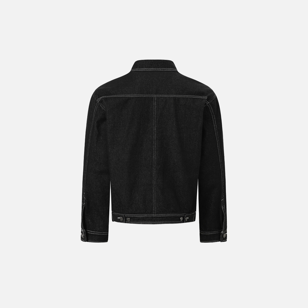 Heavy Duty Deconstructed Patchwork Denim Jacket - Luxuryurbanwear
