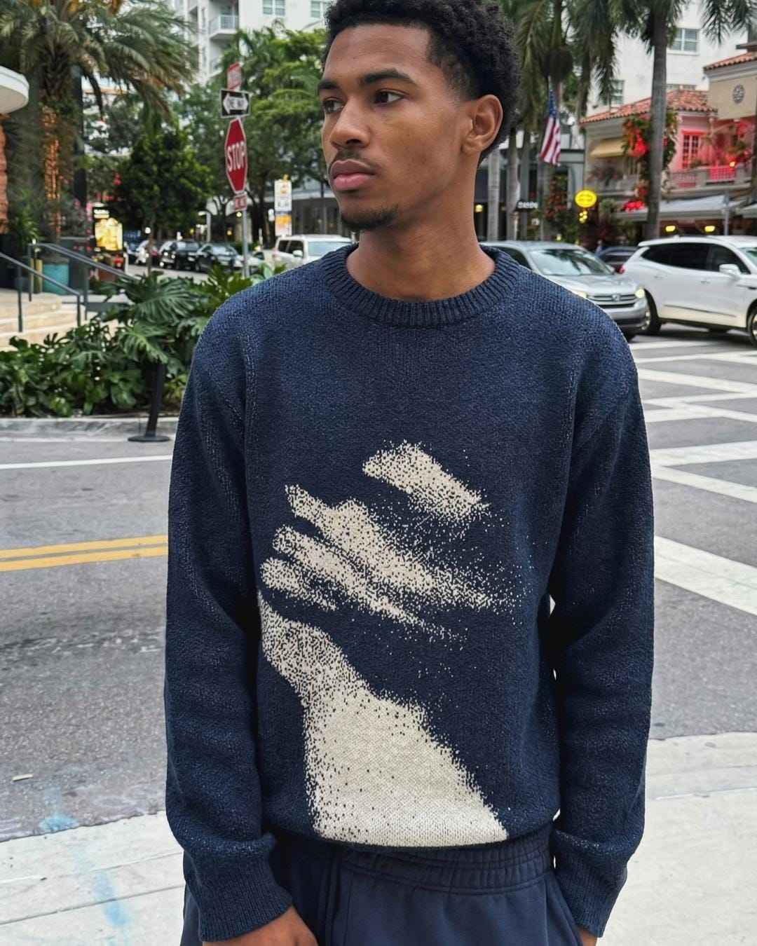Knitted Sweater Delay