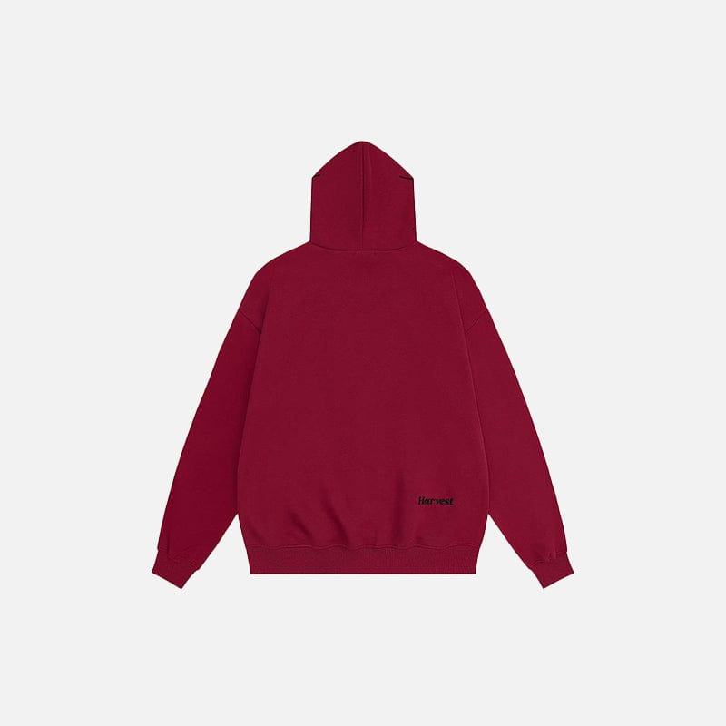 Zip Up Hoodie Spider Mask