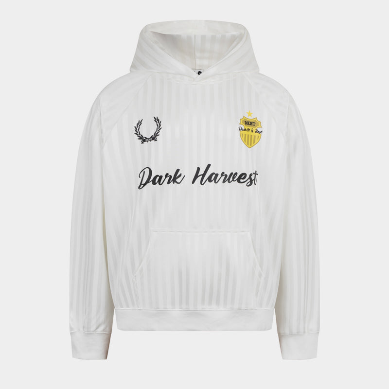 Soccer Jersey Style Retro Hoodie - Vintage Football Aesthetic Luxury Hoodie | LuxuryUrbanwear