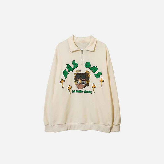 Sweat Polo Shirt Cartoon