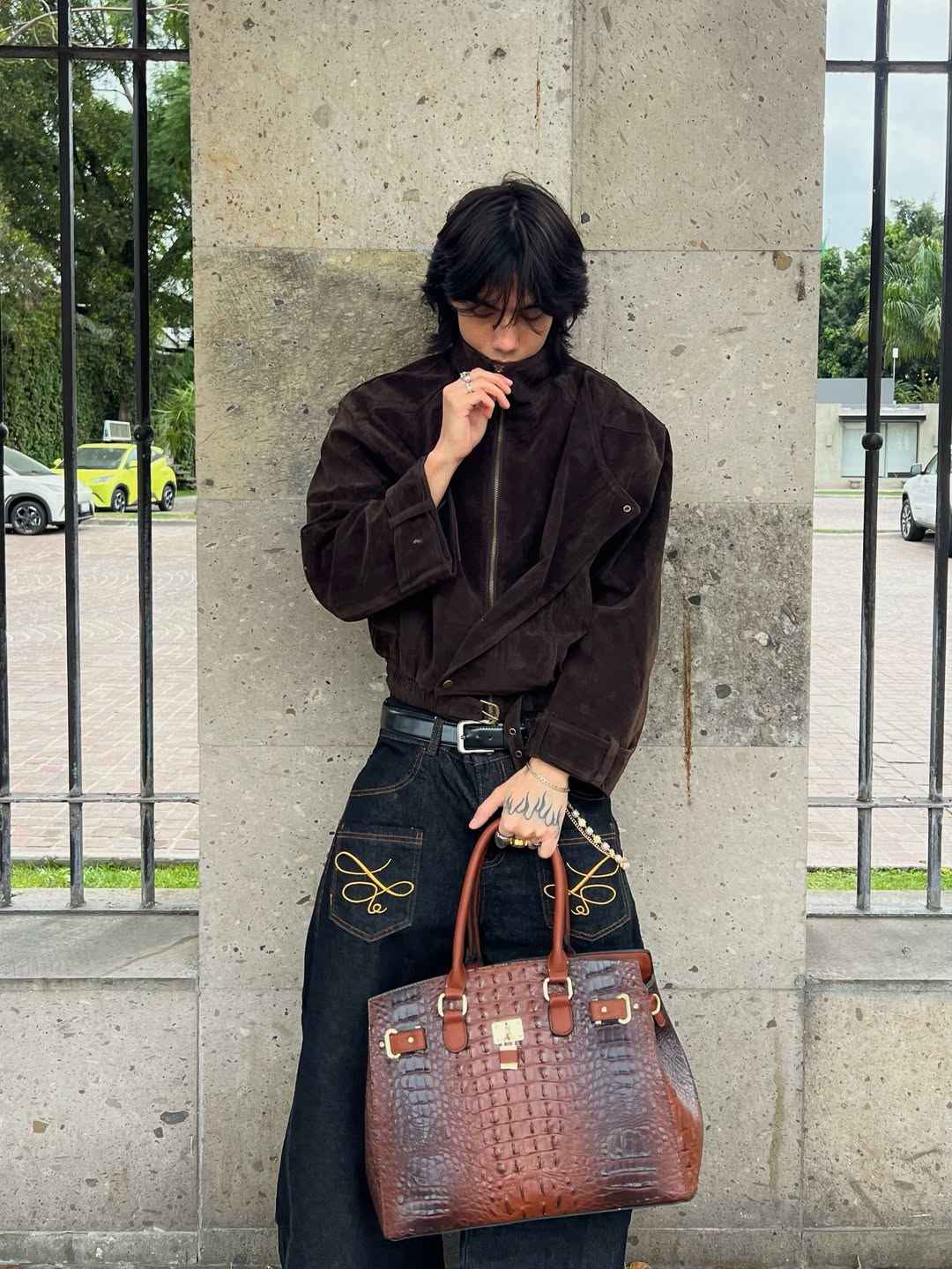 Effortless Chic Punk Vibe Loose Fit Jacket