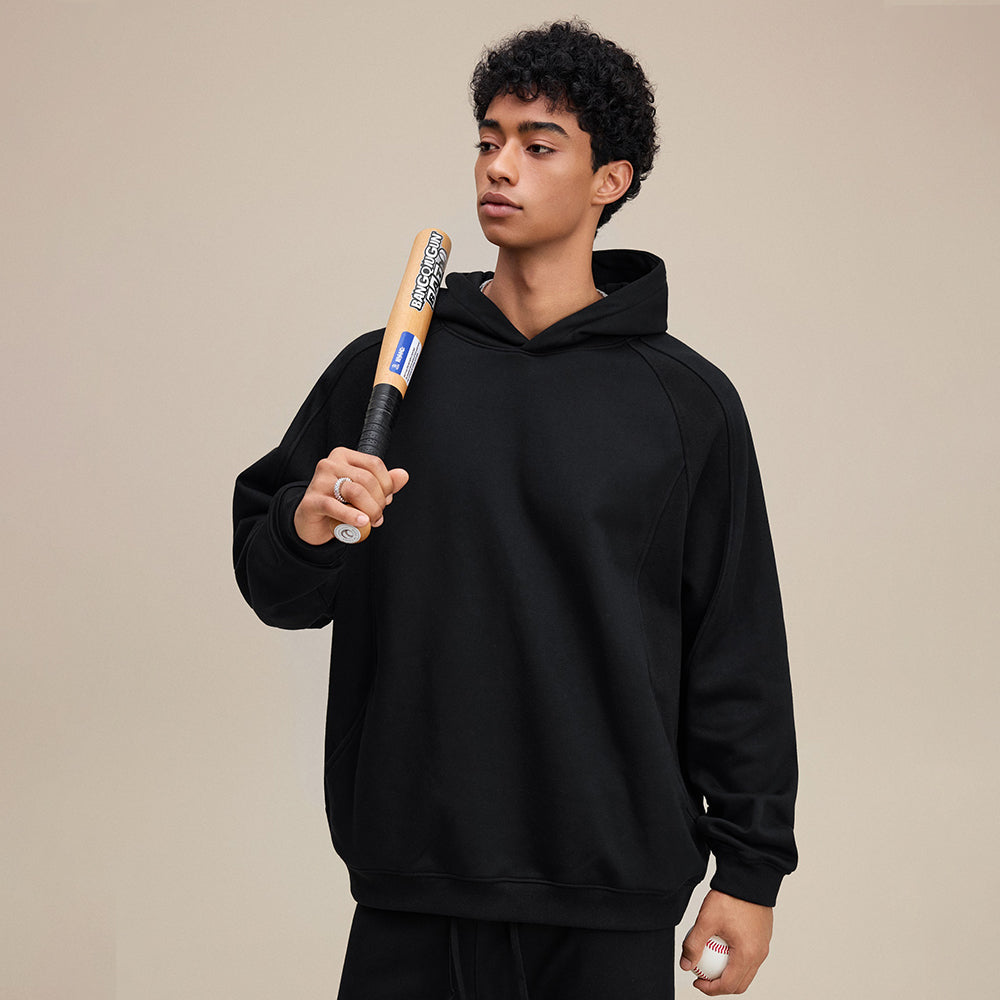 Colorblock Panel Design | Oversized Hoodie - Luxuryurbanwear