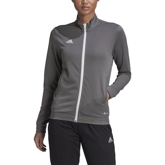 adidas Womens Entrada 22 Track Jacket Team Grey Four Large