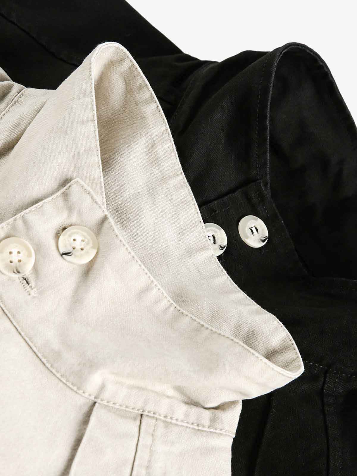 Ruched Sleeve Stand Collar Zip Jacket