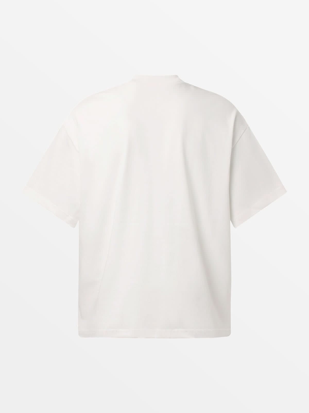 LUW "Glesa" Sculpted Tee - Luxury Heavyweight Wide-Body Streetwear T-Shirt