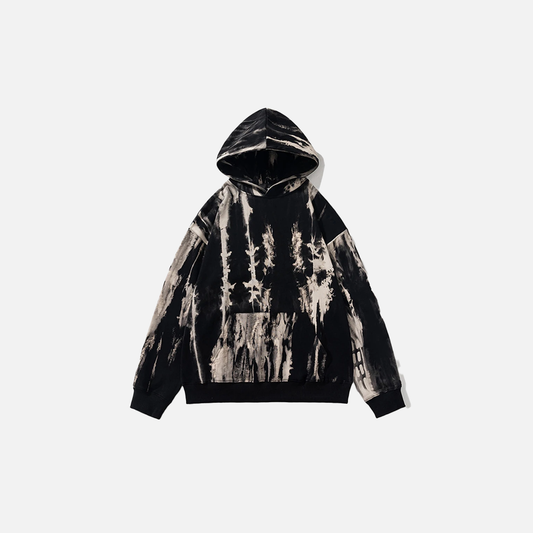 Streetwear Retro Oversized Vintage Tie Dye Hoodie - Luxuryurbanwear