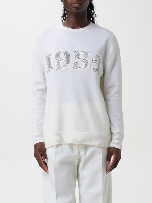 Max Mara Sweater Woman Yellow Cream