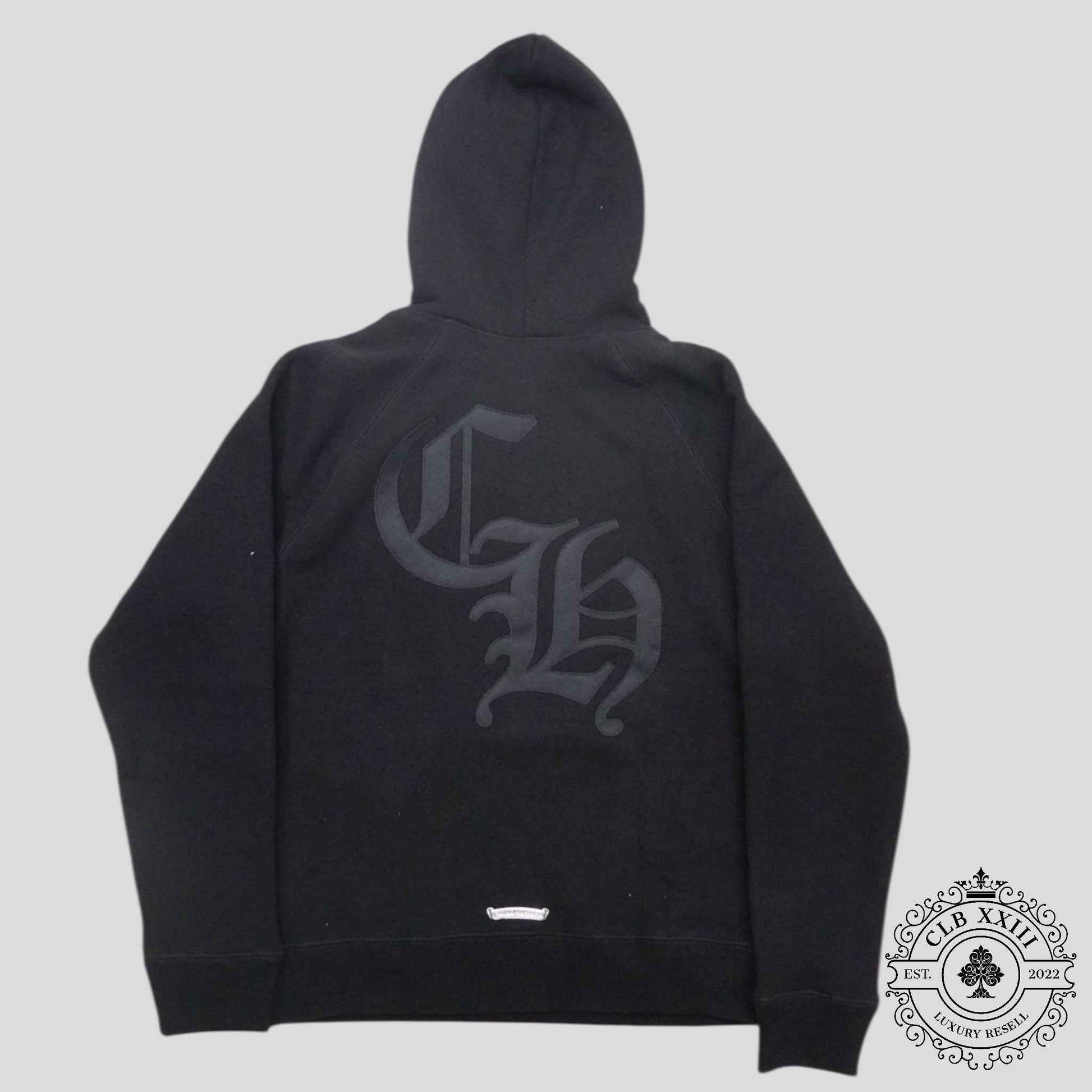 Chrome Hearts Cemetery Cross Seven-11 Hoodie in Black