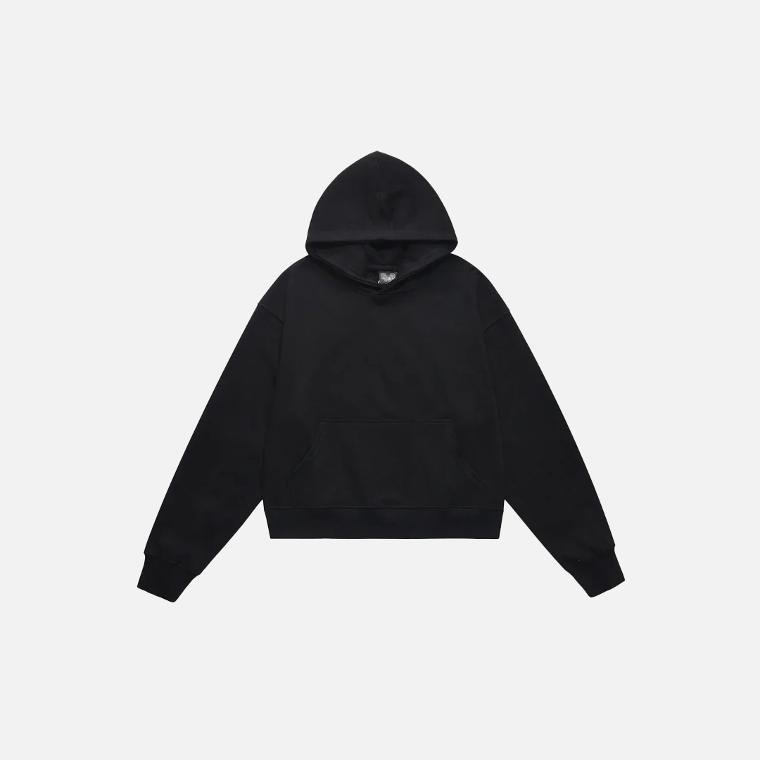 Streetwear Cozy Loose Fit Solid Color Hoodie - Luxuryurbanwear
