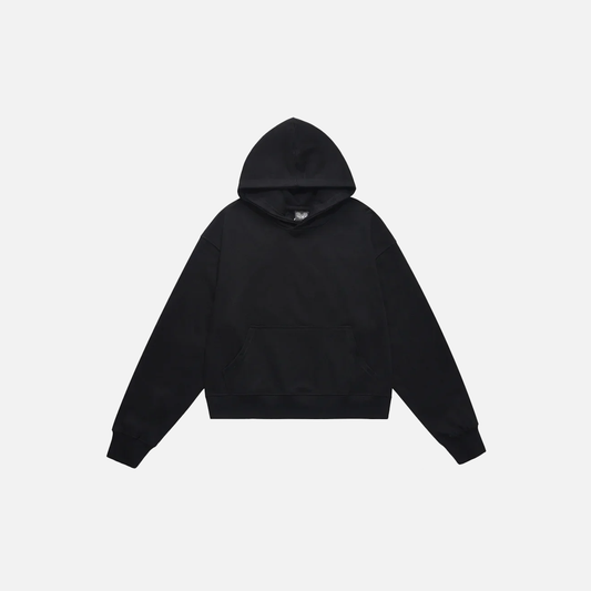Streetwear Cozy Loose Fit Solid Color Hoodie - Luxuryurbanwear