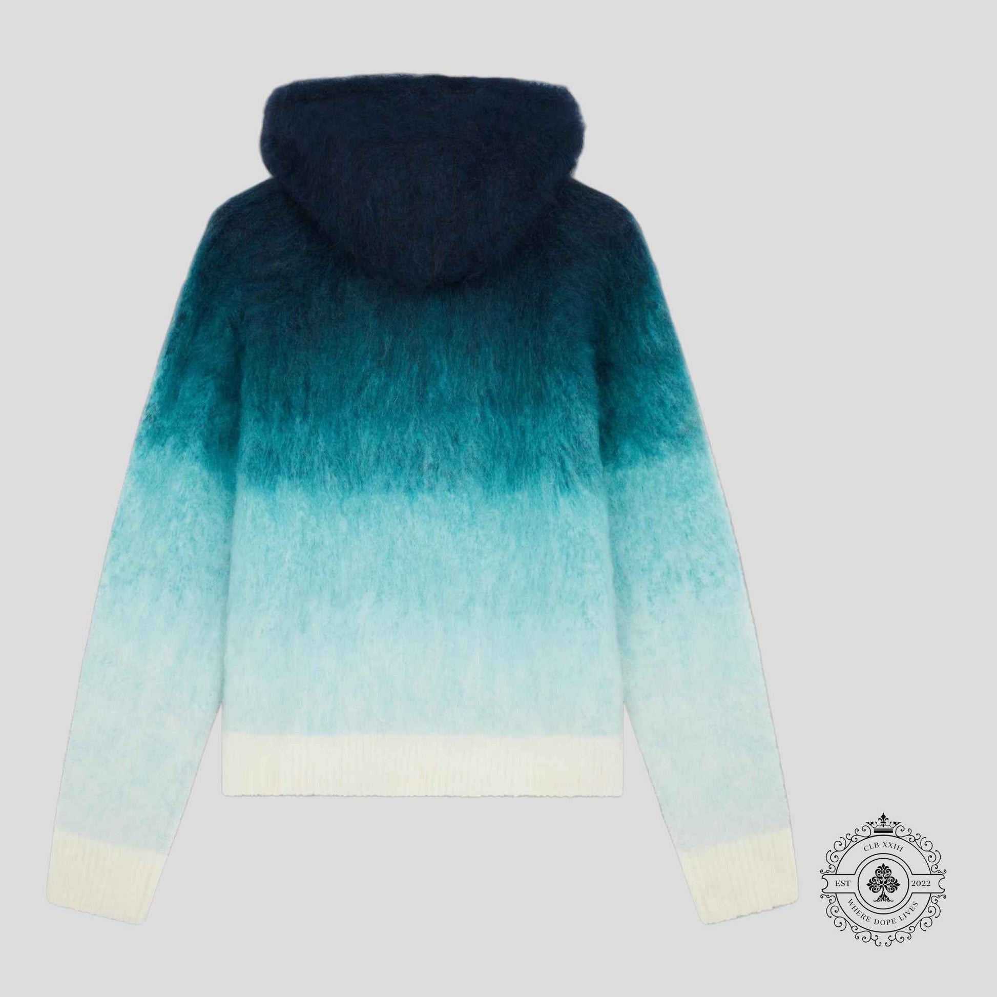 Casablanca Gradient Mohair Hoodie