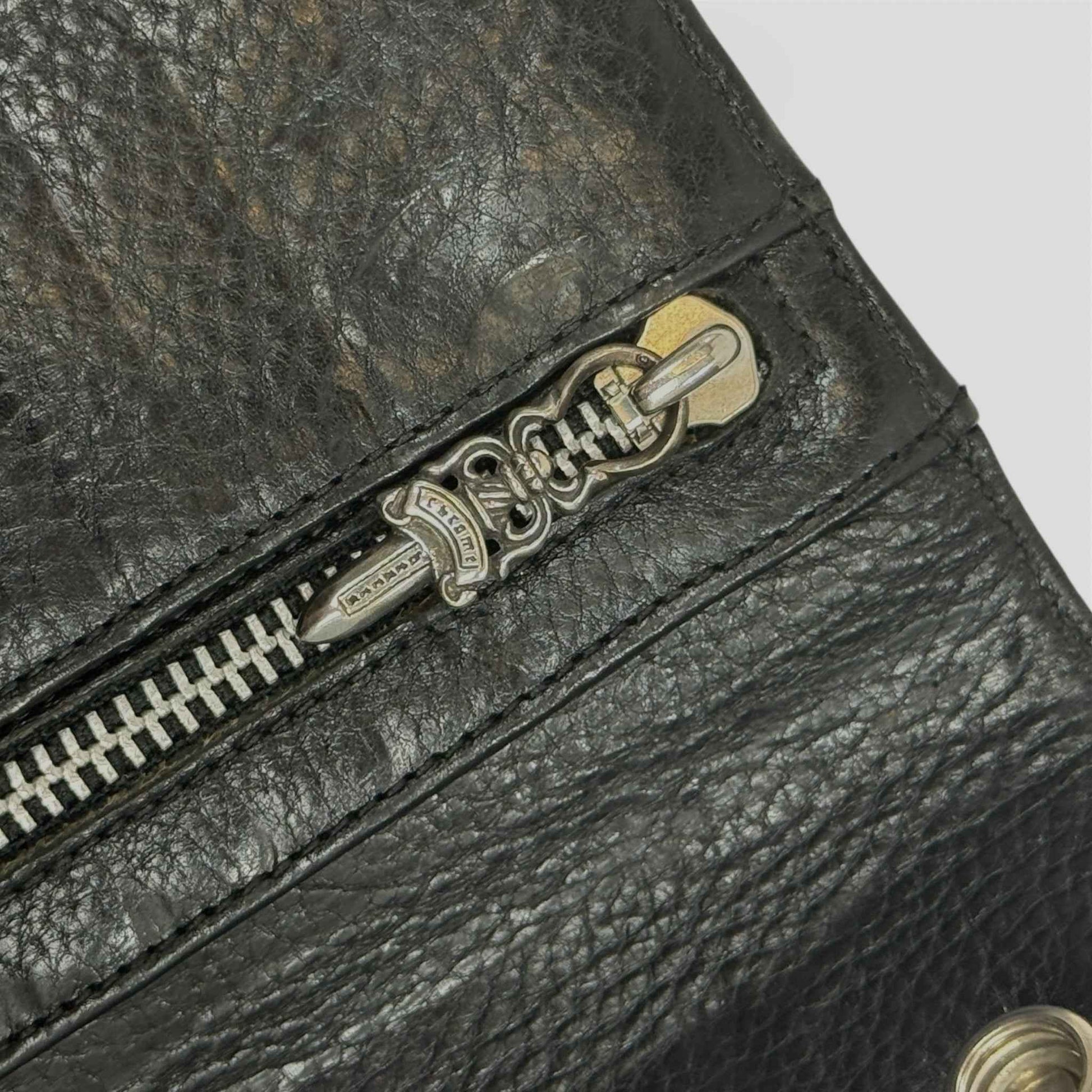 Chrome Hearts Cross Patch Wave Wallet