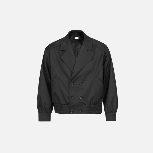 Effortless Cleanfit Suit collar Design Loose Fit Jacket - Luxuryurbanwear