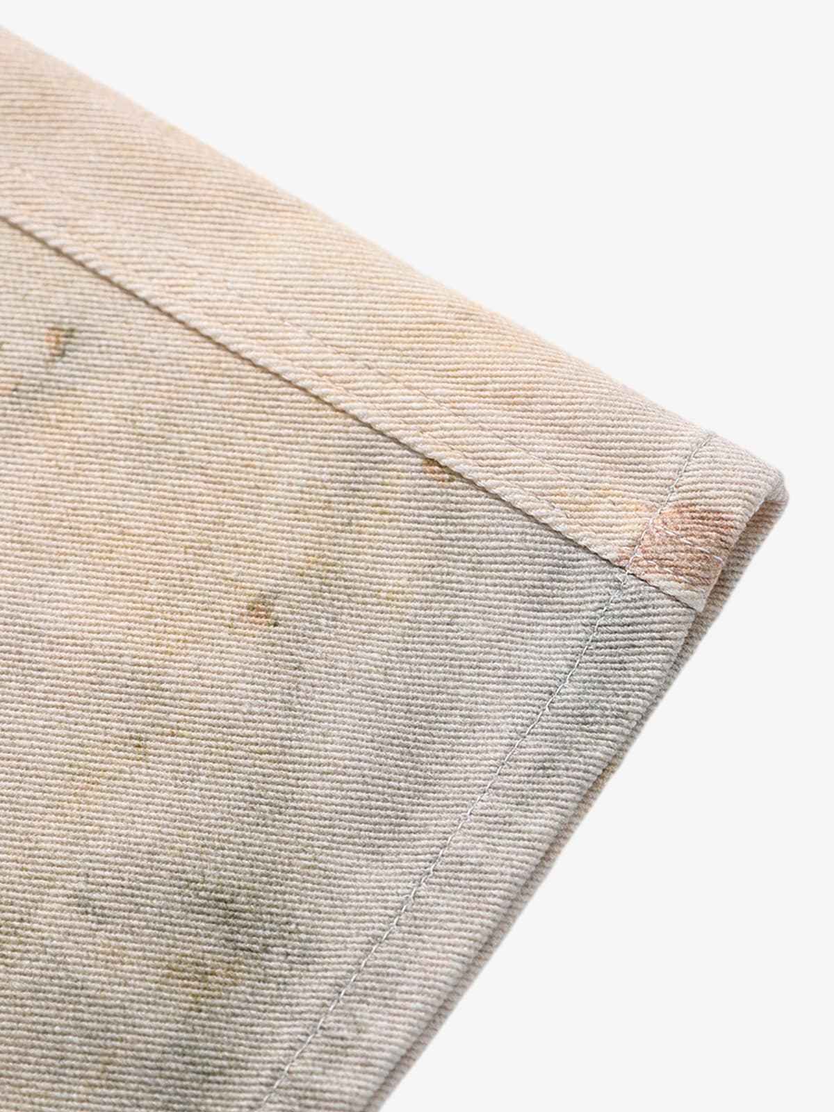 Vintage High Street Mud-Dyed Distressed Baggy Jeans