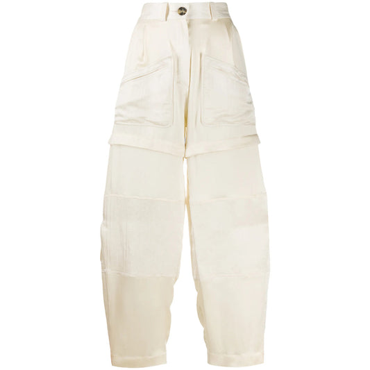 Lanvin Neutrals Trousers - Tapered Trousers Women