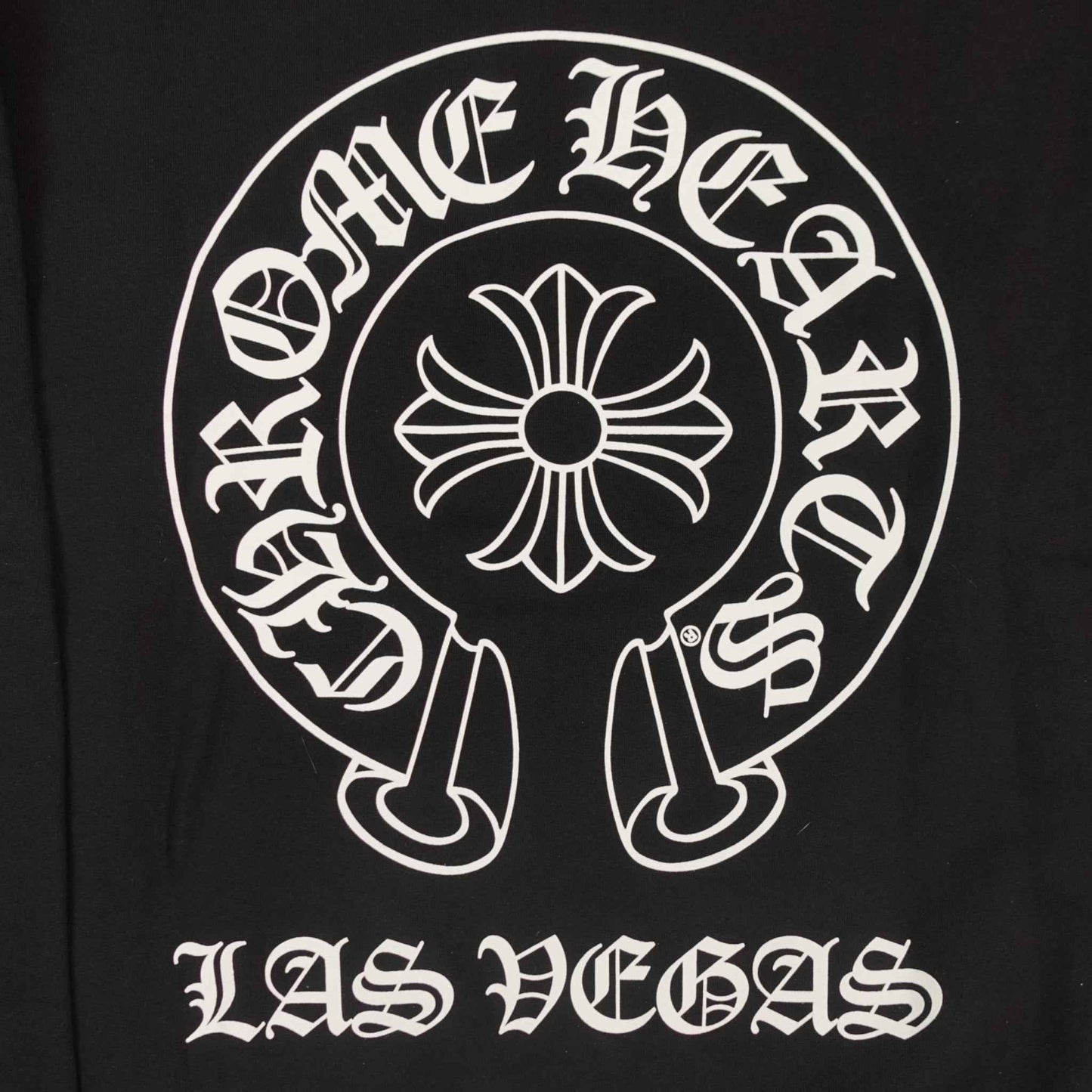 Chrome Hearts Las Vegas Exclusive Horseshoe Hoodie in Black