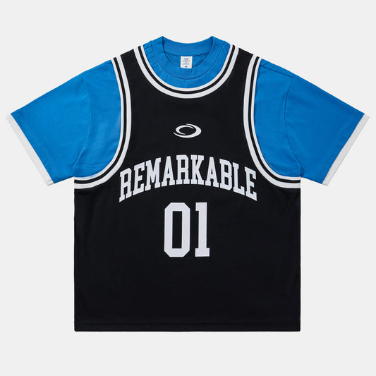 REMARKABLE 01 | Layered T-shirt - Luxuryurbanwear