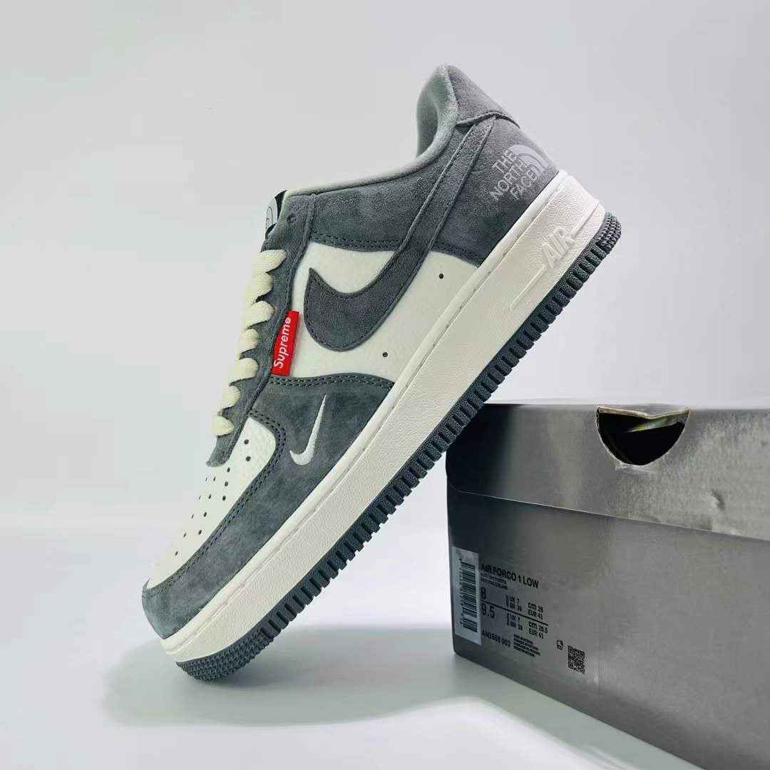 Designer Air Force 1 x Supreme x The North Face DIY SneakerNational