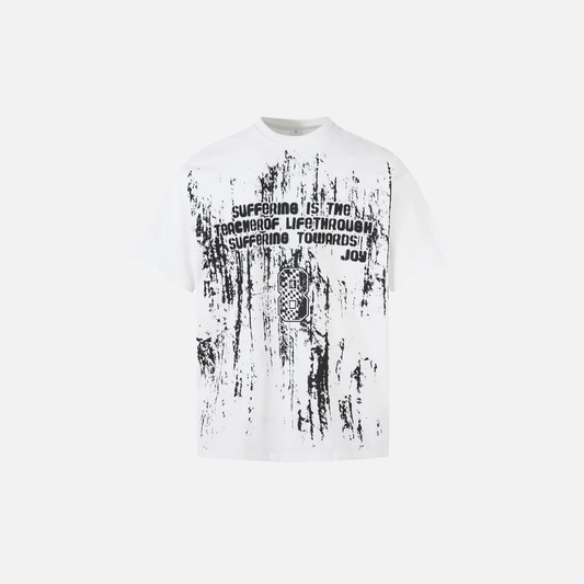 Streetwear Gothic Graphic Punk Hip Hop T-Shirt - Luxuryurbanwear