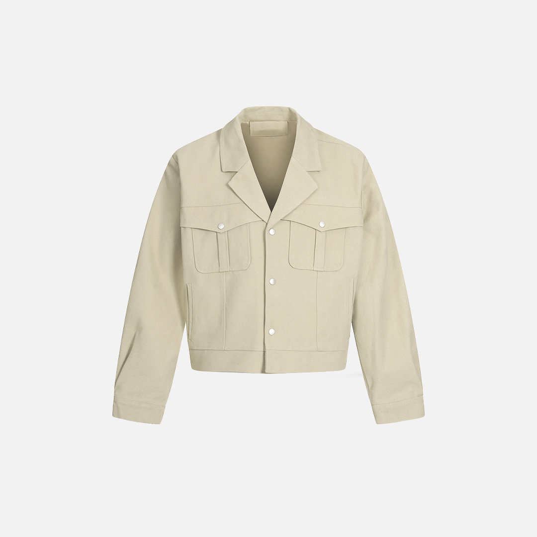 Workwear Cleanfit American Style Loose Casual Jacket - Luxuryurbanwear
