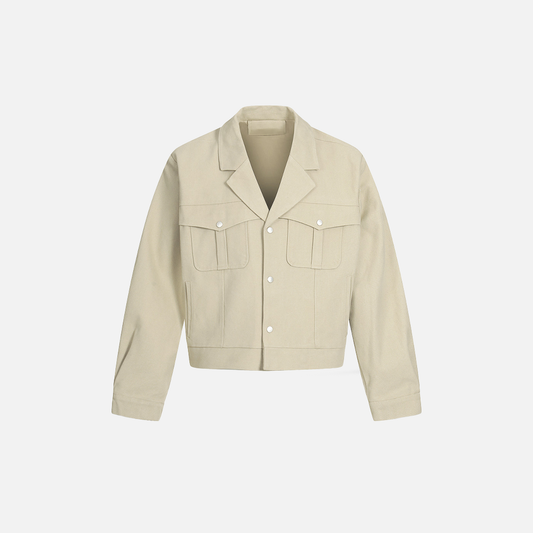 Workwear Cleanfit American Style Loose Casual Jacket - Luxuryurbanwear