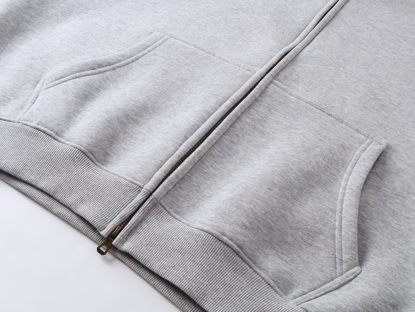 Boxy Zip-Up Hoodie - Luxurystreetwear