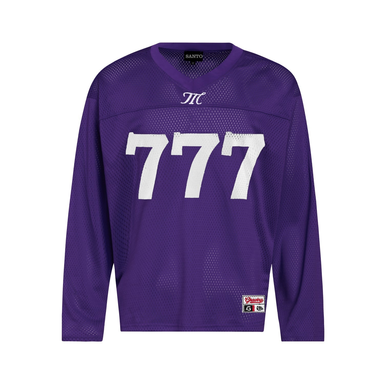 No.777 | Long Sleeve Mesh Jersey - Luxuryurbanwear