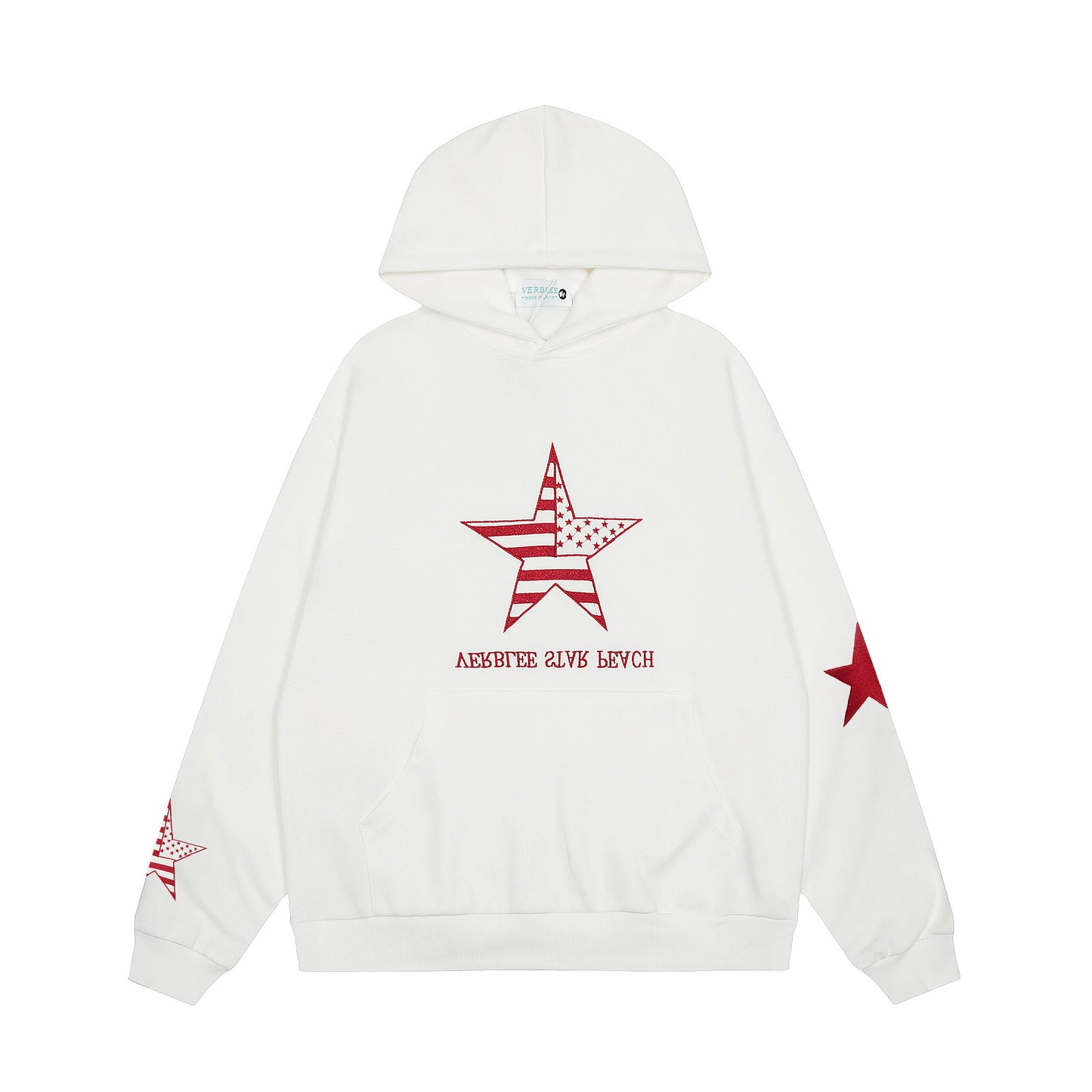 Star Print | Retro Hoodie - Luxuryurbanwear