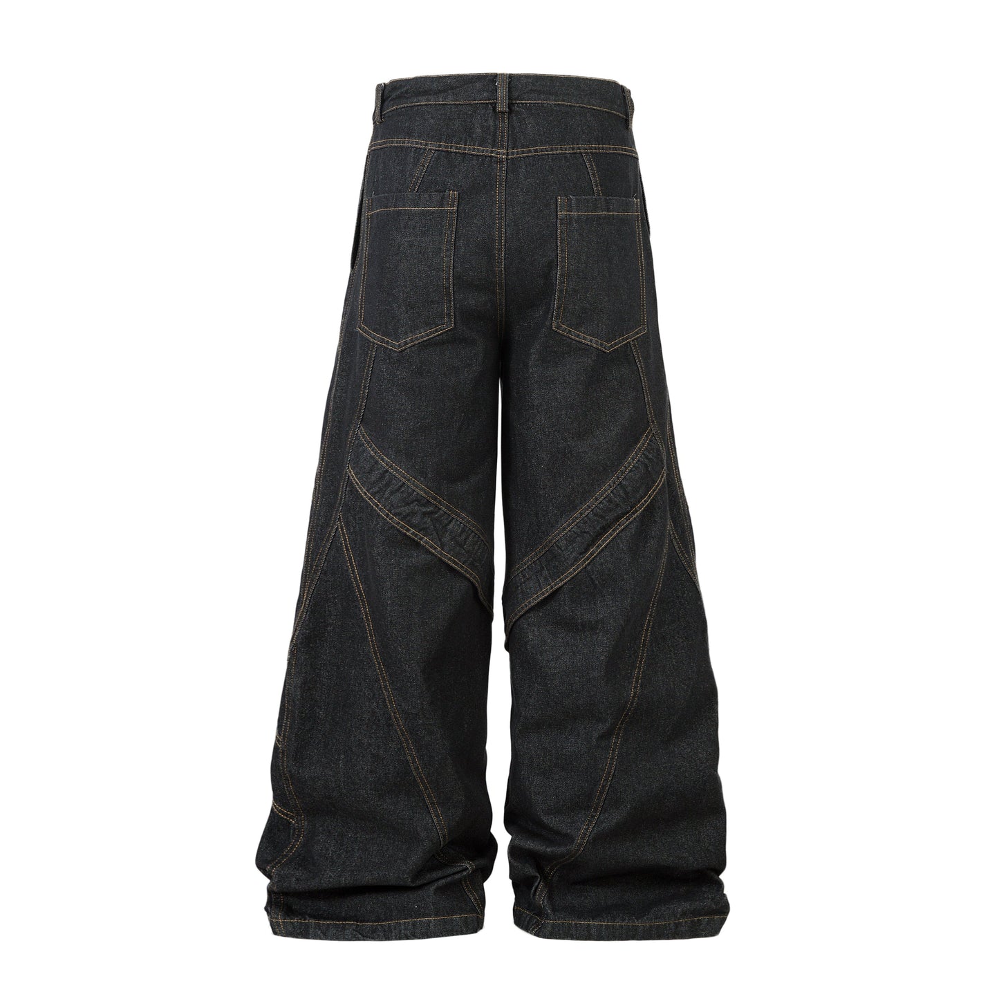 Minimal Panel Cut | Baggy Jeans - Luxuryurbanwear