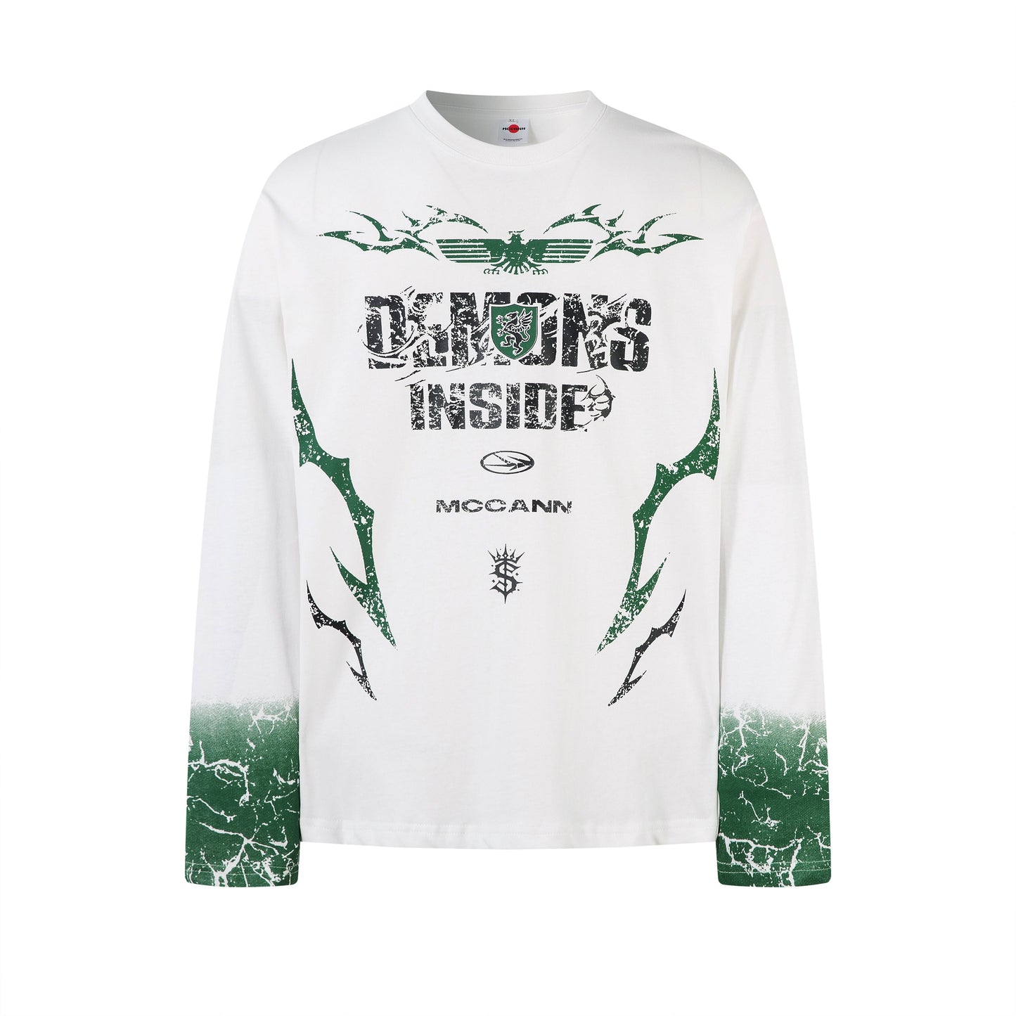 Edgy Gothic Print | Hiphop Sweatshirt - Luxuryurbanwear