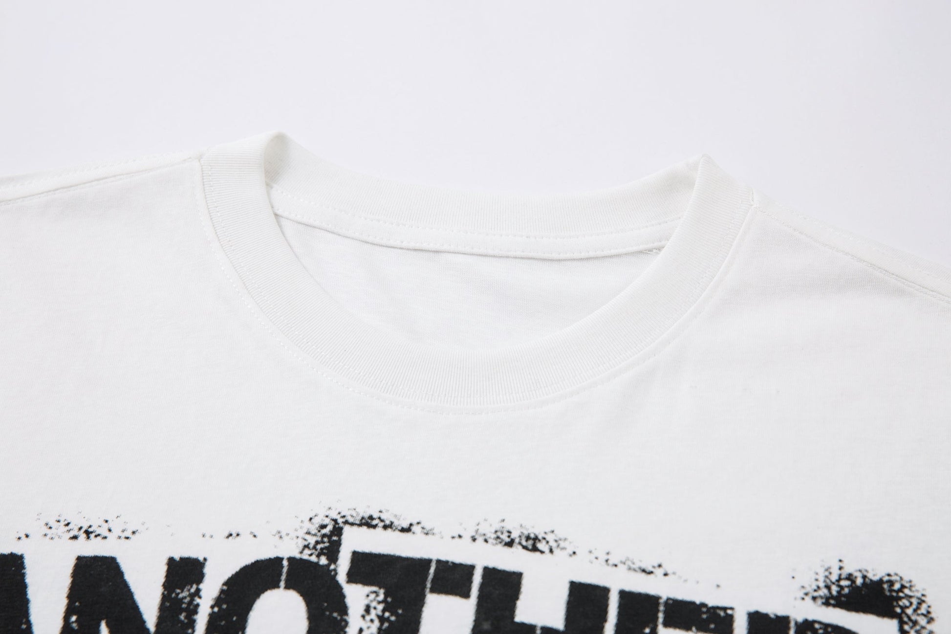 Grunge Portrait Print | Graphic Sweatshirt - Luxuryurbanwear
